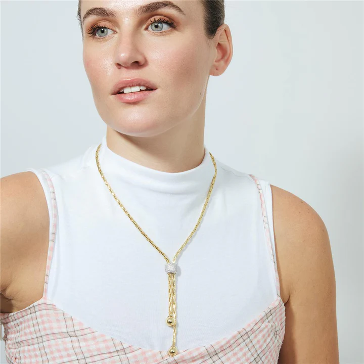 Detalle Collar Corbatero Esferas Luxenter